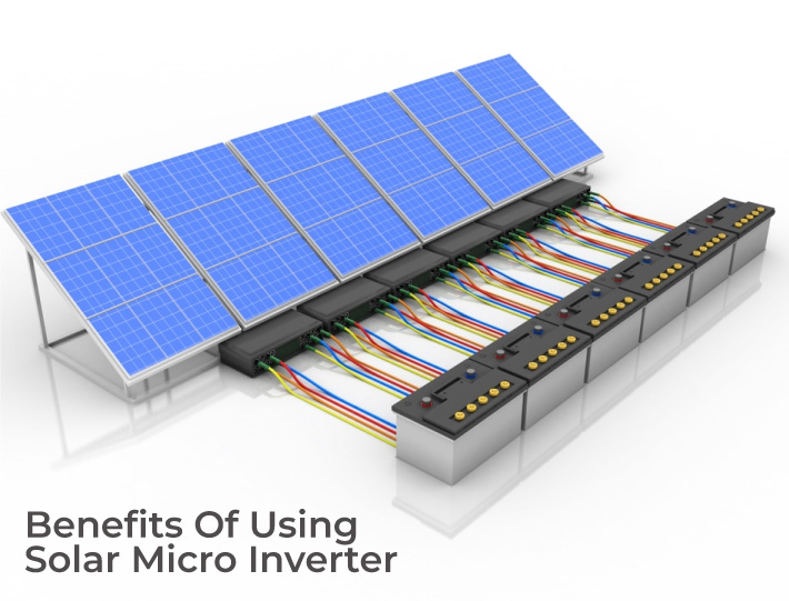 Micro inverter store solar panels